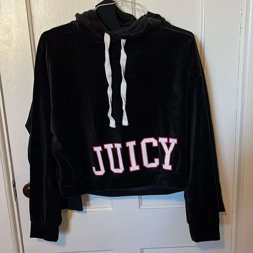 Juicy Couture cropped hoodie